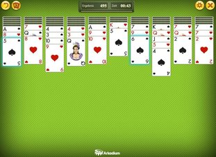Spider Solitaire - Screenshot